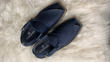 Midnight Navy Peshwari Chappal