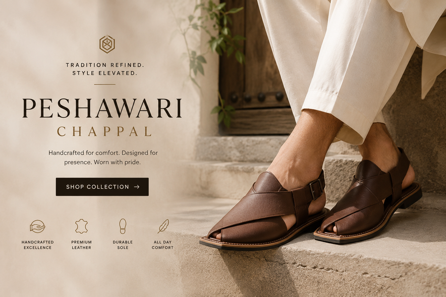 Peshawari Chappal, made for everyday style